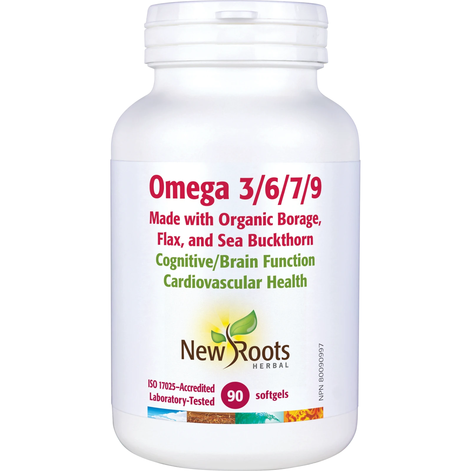 New Roots Omega 3/6/7/9 (90 softgels)