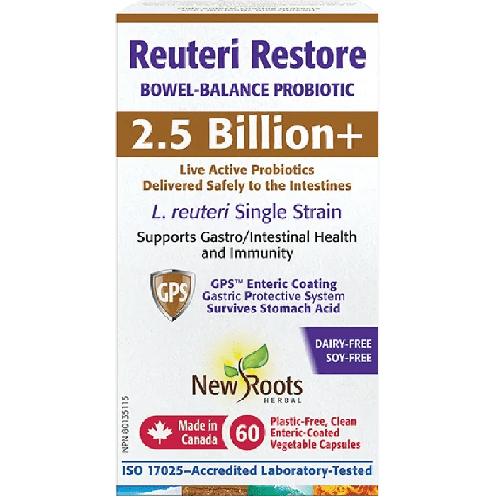New Roots Reuteri Restore (60 caps)
