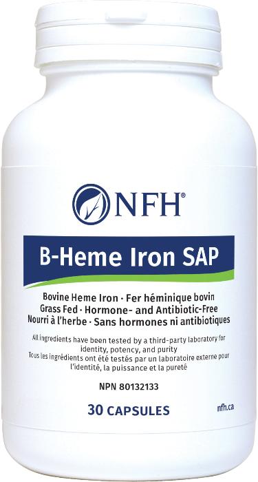 NFH B - Heme Iron SAP (30 caps)