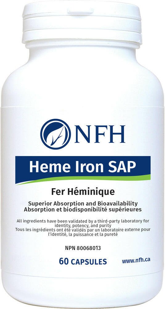 NFH Heme Iron SAP (60 caps)