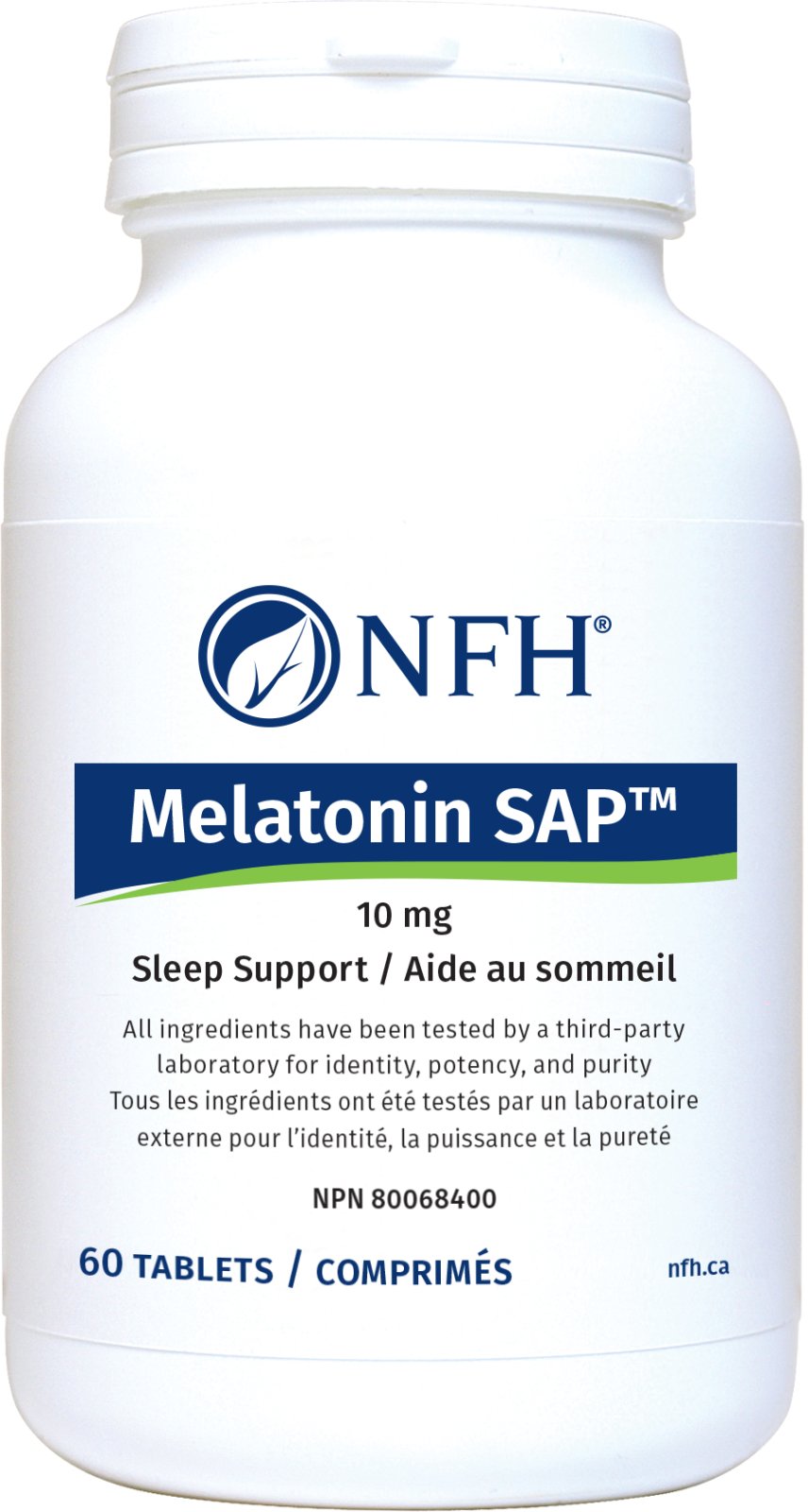 NFH Melatonin SAP - 10mg (60 tablets)