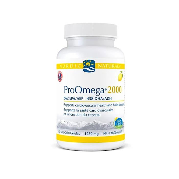 Nordic Naturals ProOmega 2000 (60 Softgels)