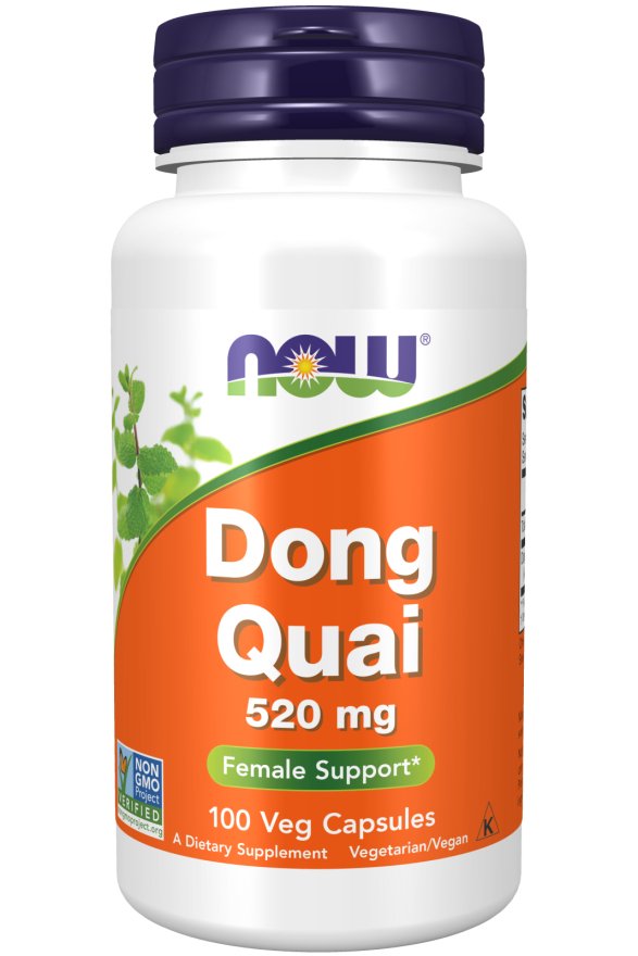 NOW Dong Quai 520 mg (100 Veg Capsules)