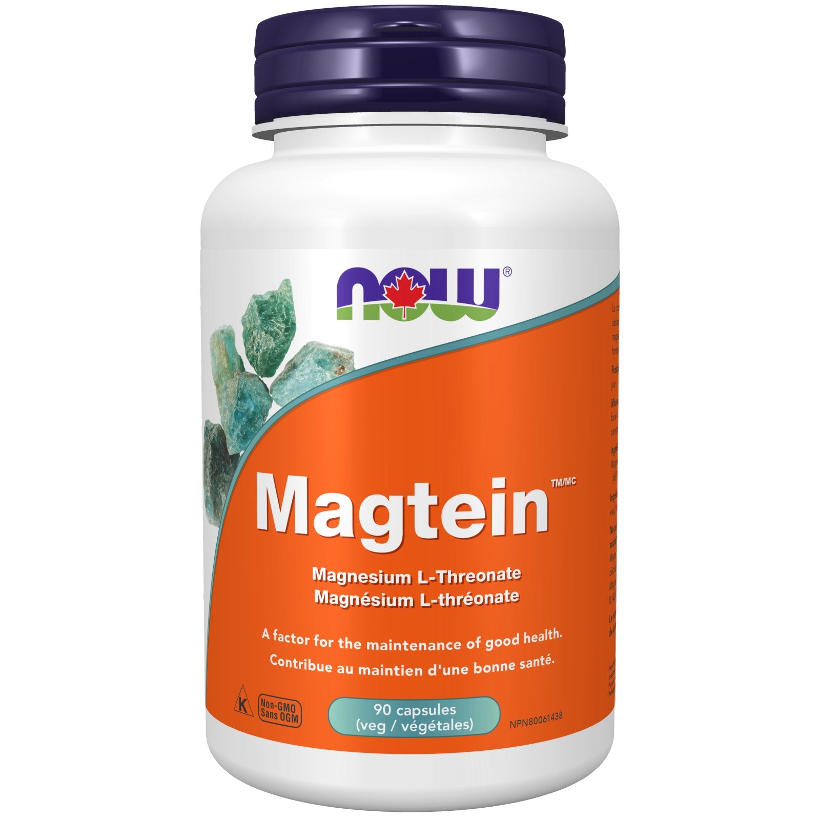 Now Magtein™ Magnesium L - Threonate (90Veg Caps)