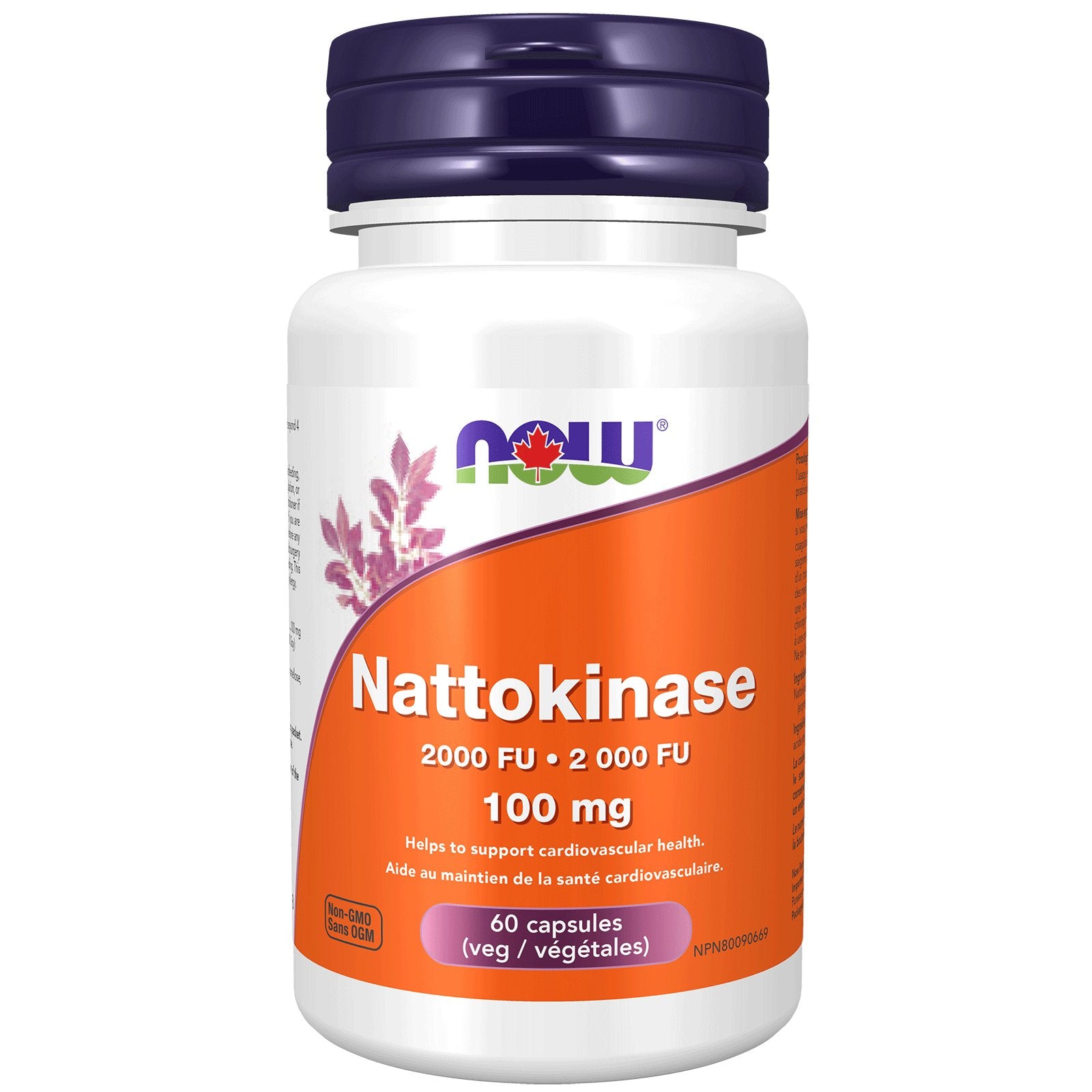 NOW Nattokinase 100 mg (60 Veg Caps)