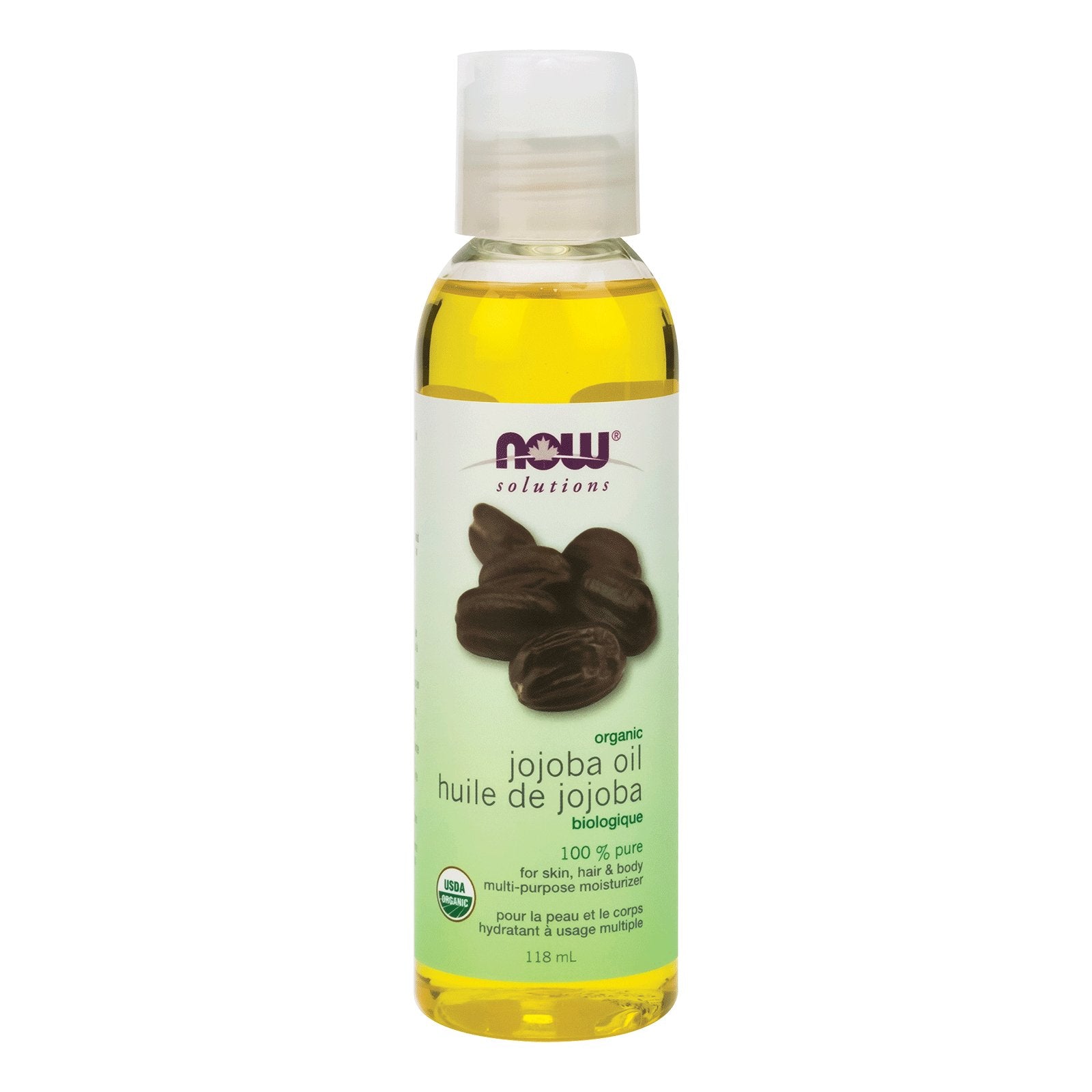 NOW Organic Jojoba Oil (118mL|237mL)