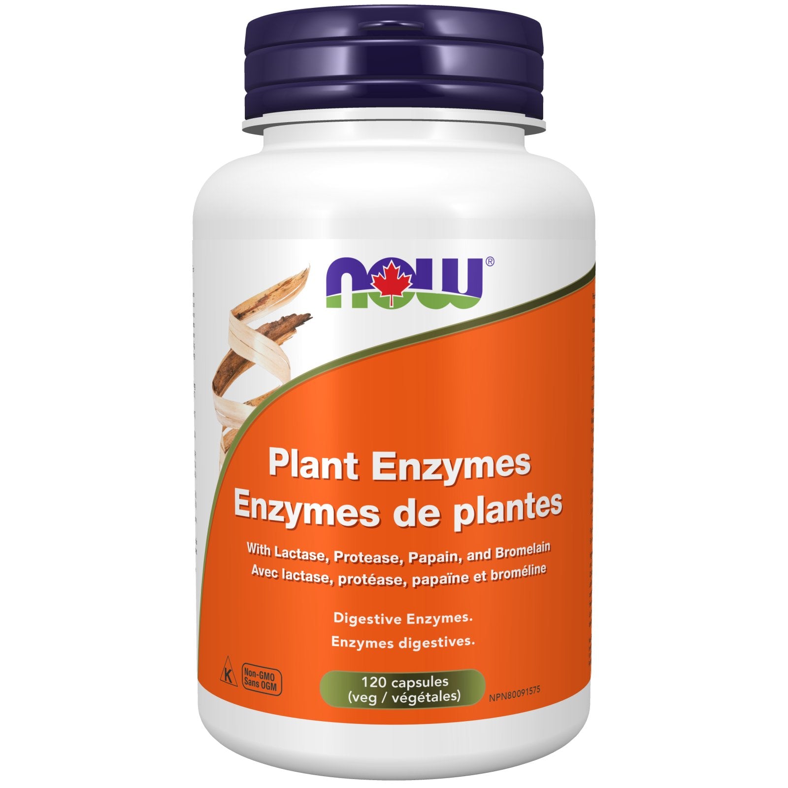 Now Plant enzymes (120 capsules)