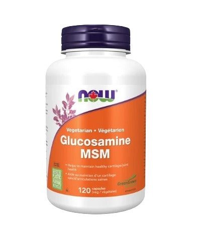 NOW - Vegetarian Glucosamine & MSM (120 VCaps)