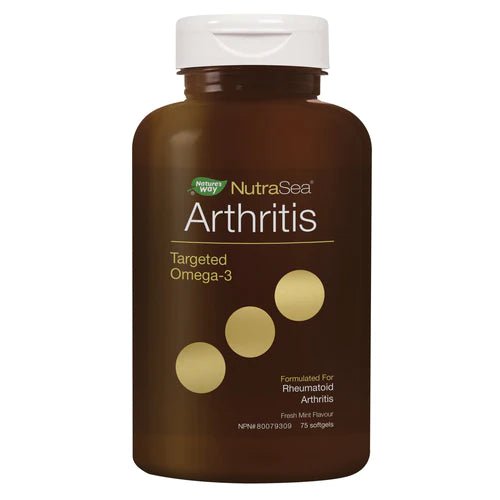 NutraSea Arthritis Targeted Omega - 3 - Fresh Mint (75 softgels)