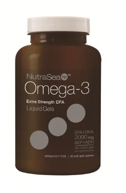 NutraSea® HP™ Omega - 3 Liquid Gels, Fresh Mint (60 softgels)