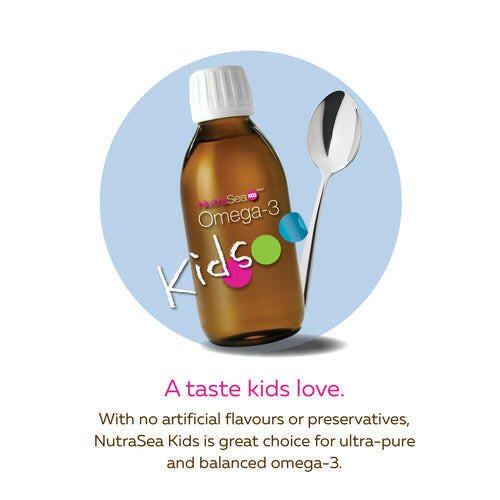 NutraSea Kids Omega - 3 fish oil Bubble gum (200 ml)