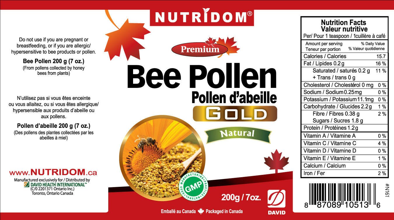 Nutridom Bee Pollen GOLD (200g)