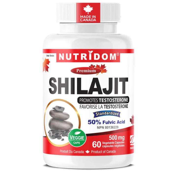 Nutridom Hymalayan Shilajit 500mg (60 vcaps)