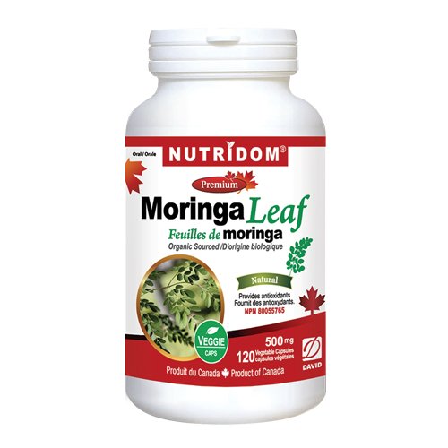 Nutridom Moringa Leaf 500mg (120 Vcaps)