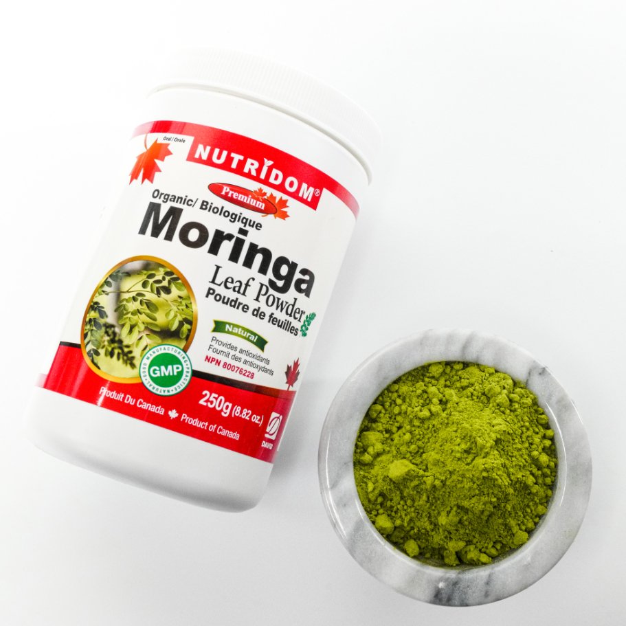 Nutridom Organic Moringa Leaf Powder (250 g)