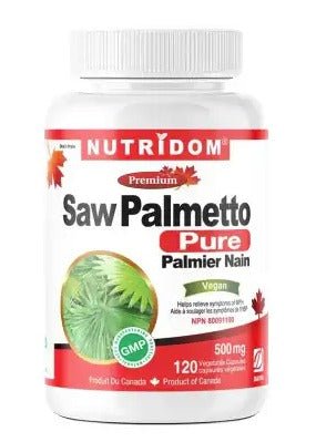 Nutridom Saw Palmetto Pure 500mg (120 caps)
