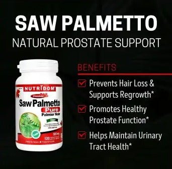 Nutridom Saw Palmetto Pure 500mg (120 caps)