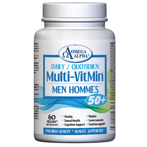 Omega Alpha Daily Multi - VitMin Men 50+ (60 vcaps)