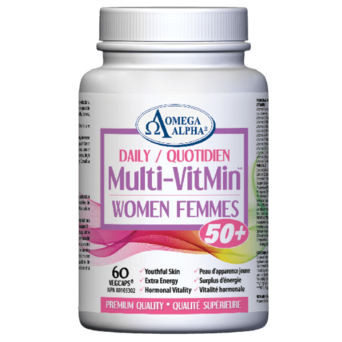 Omega Alpha Daily Multi - VitMin Women 50+(60 vcaps)