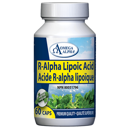 Omega Alpha R - Alpha Lipoic Acid (60 vcaps)