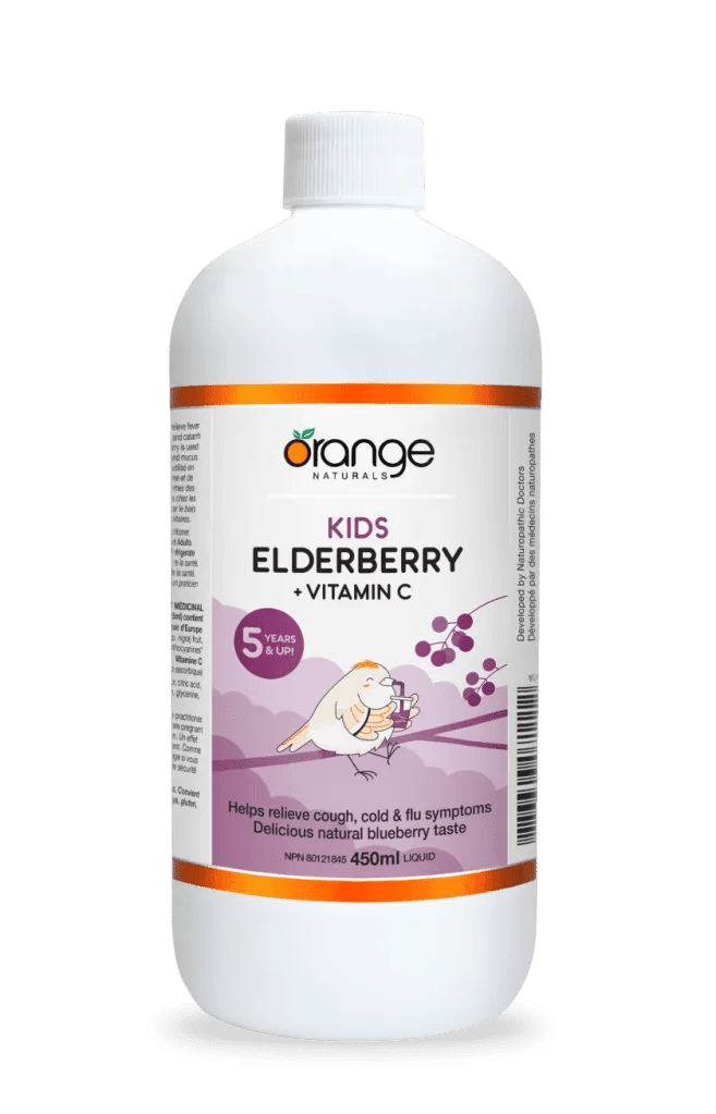 Orange Naturals Kids Elderberry + Vitamin C liquid (450ml）