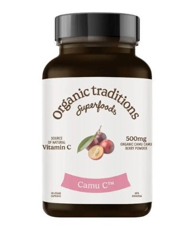 Organic Traditions Camu C Berry Powder (90 Vcaps)