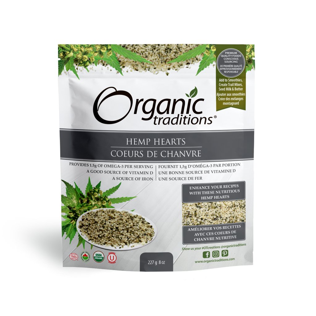 Organic Traditions Hemp Hearts (227 g)