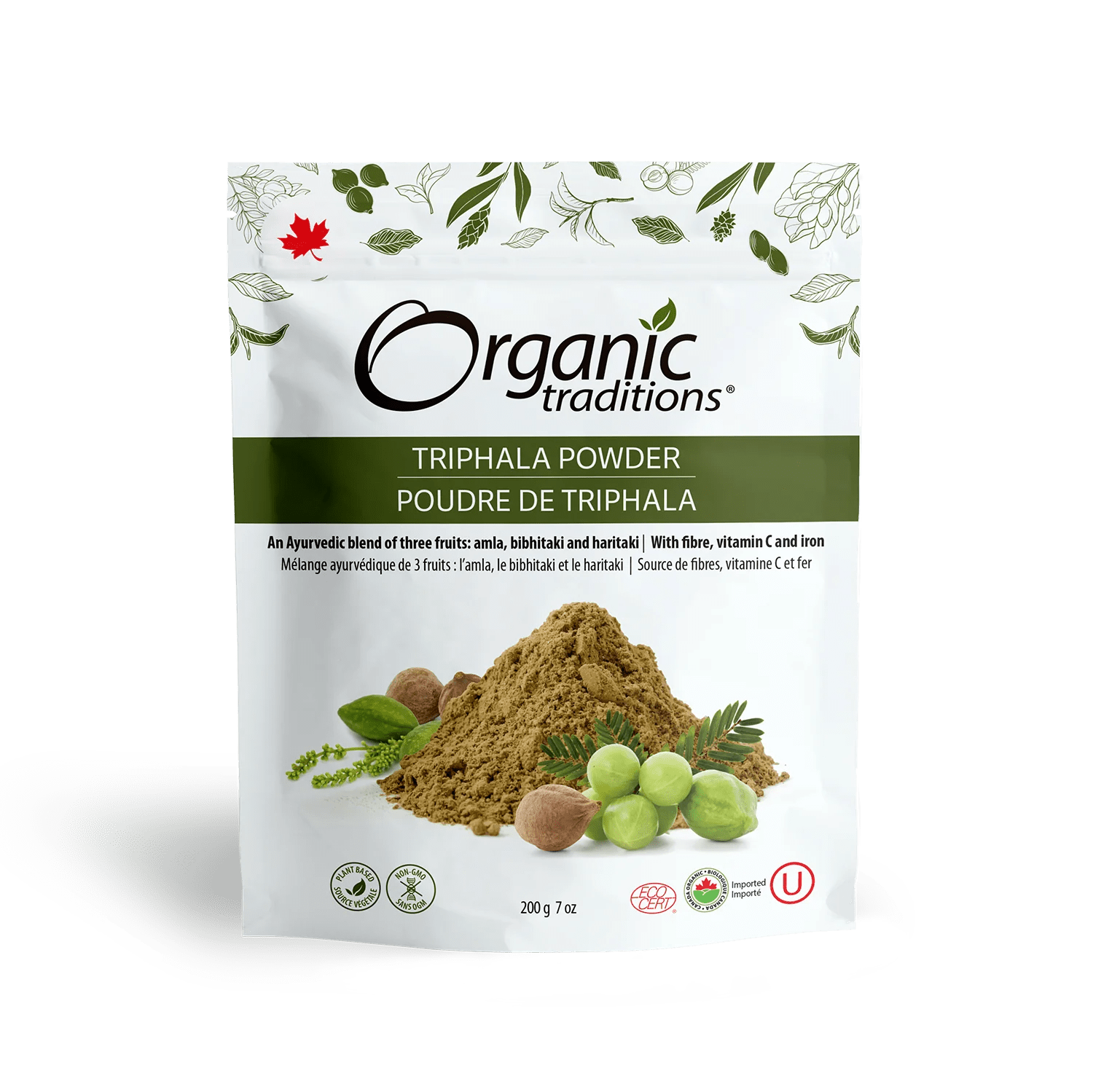 Organic Traditions Organic Triphala Powder (200 g)