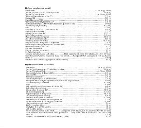 Ortho Molecular Products MitoCORE (120 caps)