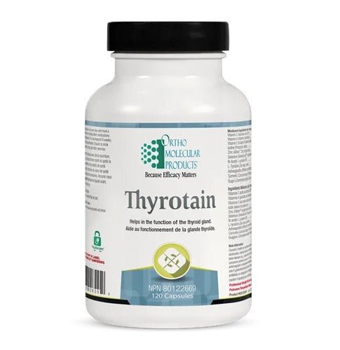 Ortho Molecular Products Thyrotain (120 Caps)