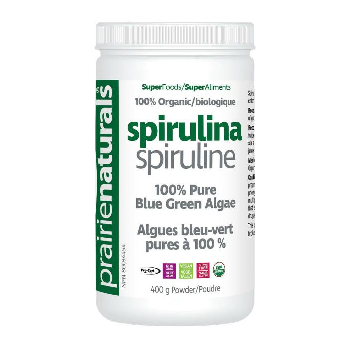 Prairie Naturals Organic Spirulina (400 g)