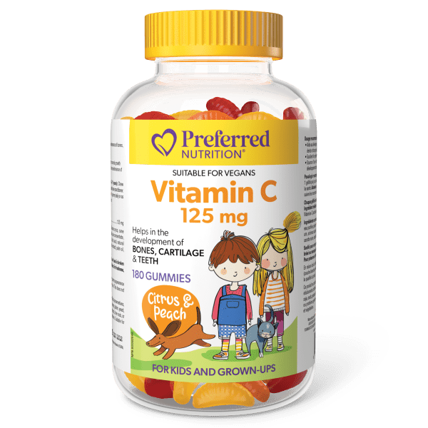 Preferred Nutrition Vitamin C Gummies for Kids (180's)