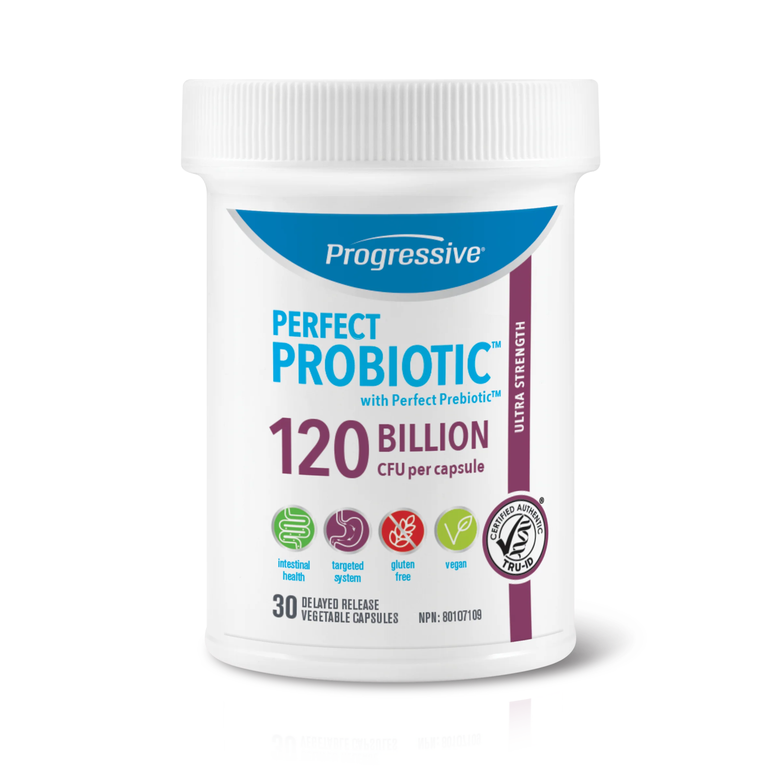 Progressive Perfect Probiotics 120 billion (30 vcaps)