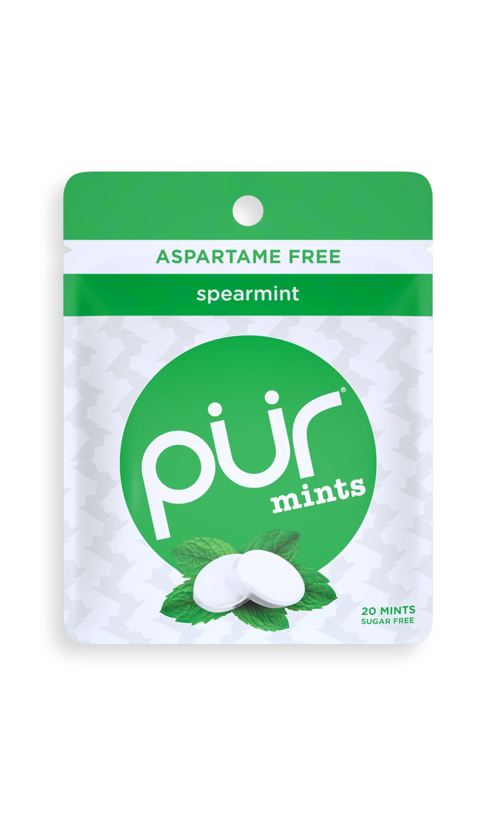 PUR Mints spearmint (22g) - Aspartame Free