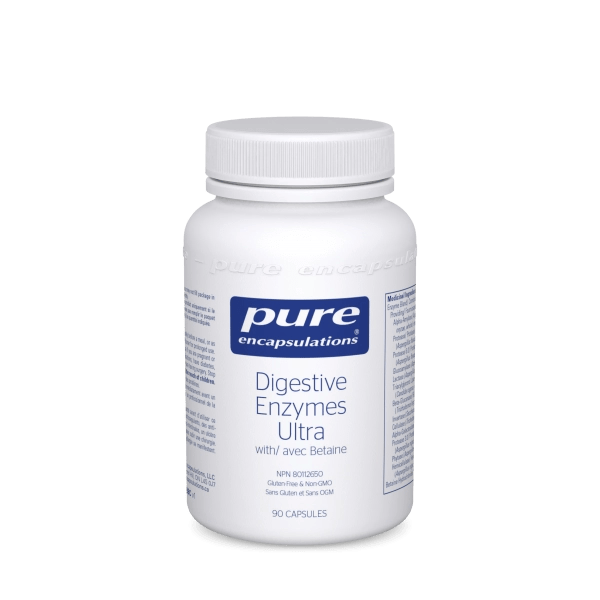 Pure Encapsulations Digestive Enzymes Ultra with Betaine(90 caps)
