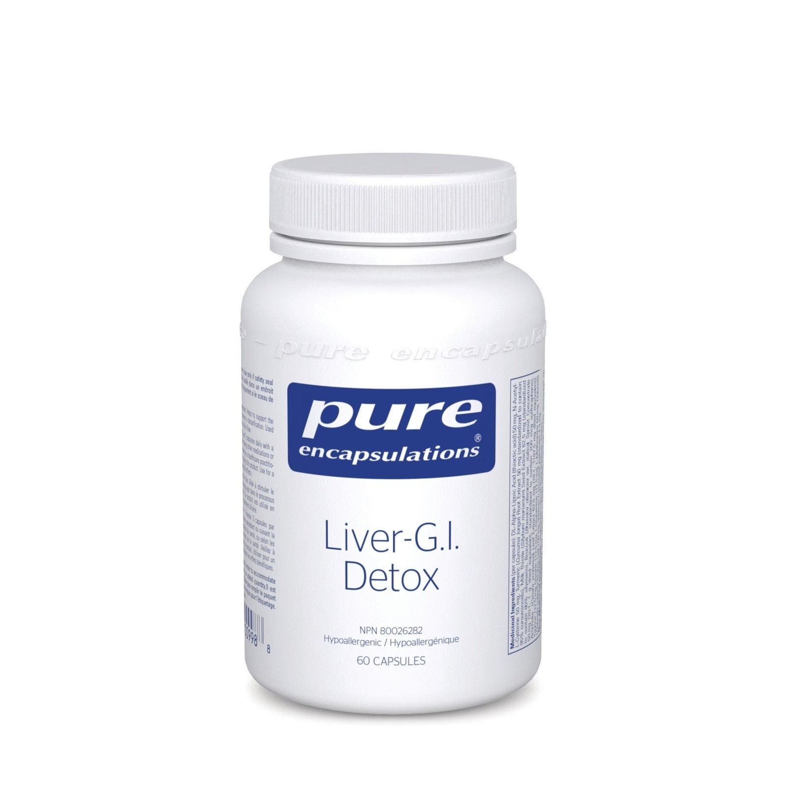 Pure encapsulations Liver - G.I. Detox (60 caps)