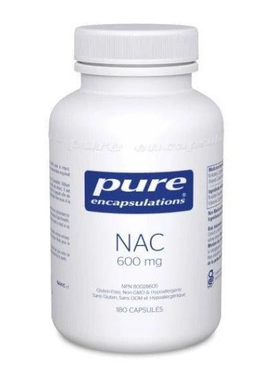 Pure Encapsulations NAC 600mg (180 vcaps)