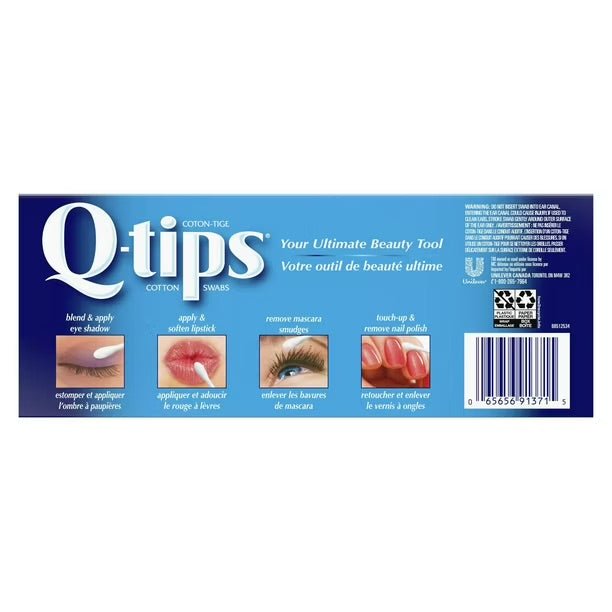 Q - tips Original Cotton Swabs (500 Cotton Swabs)