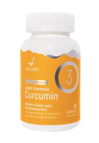 SierraSil Joint Formula Curcumin 3 with Meriva (90 Caps)