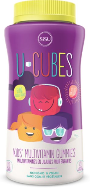 Sisu U - Cubes kids Multi (120 gummies)
