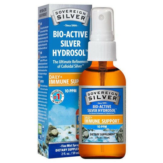 Sovereign Silver Bio - Active Silver Hydrosol - Fine Mist Spray (59 mL)