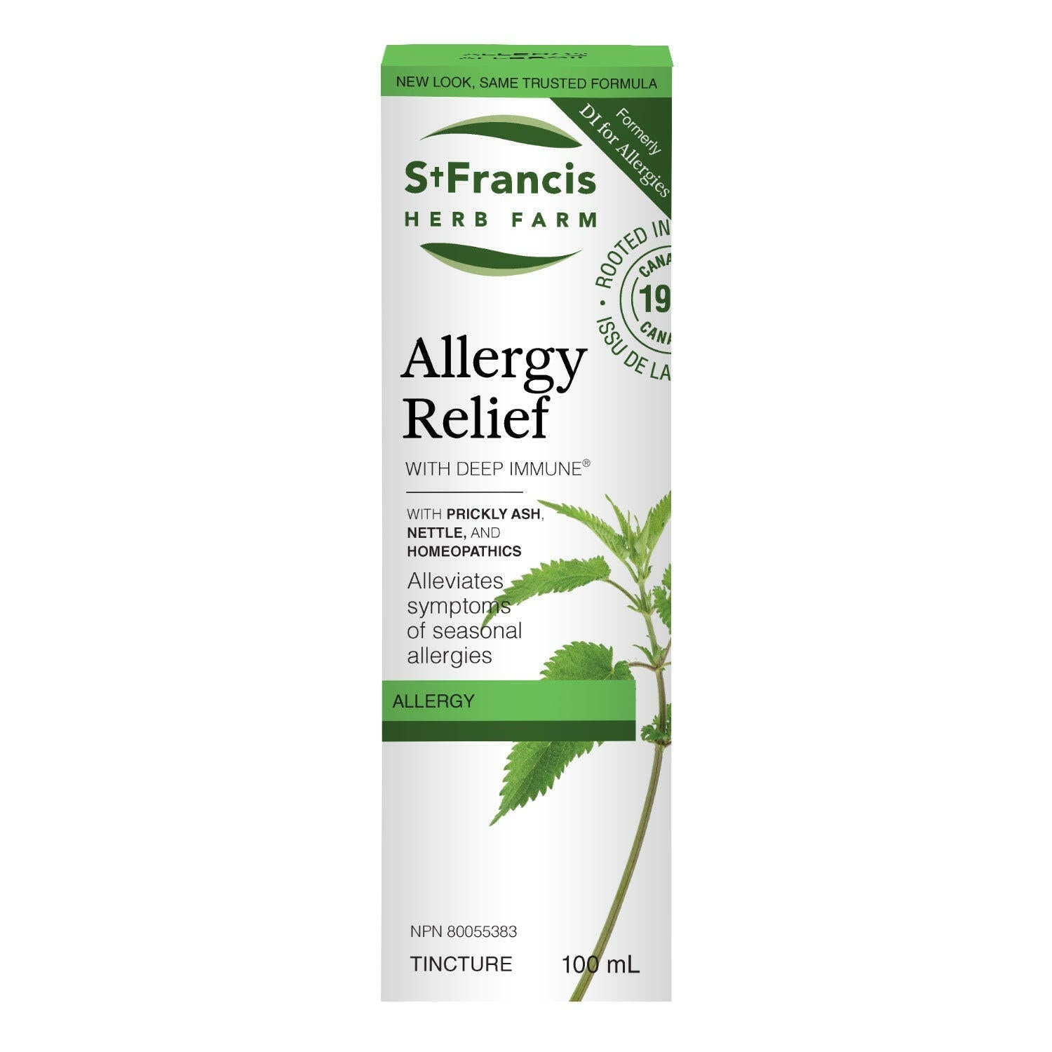 St Francis Allergy Relief with Deep Immune® Tincture (100 m)