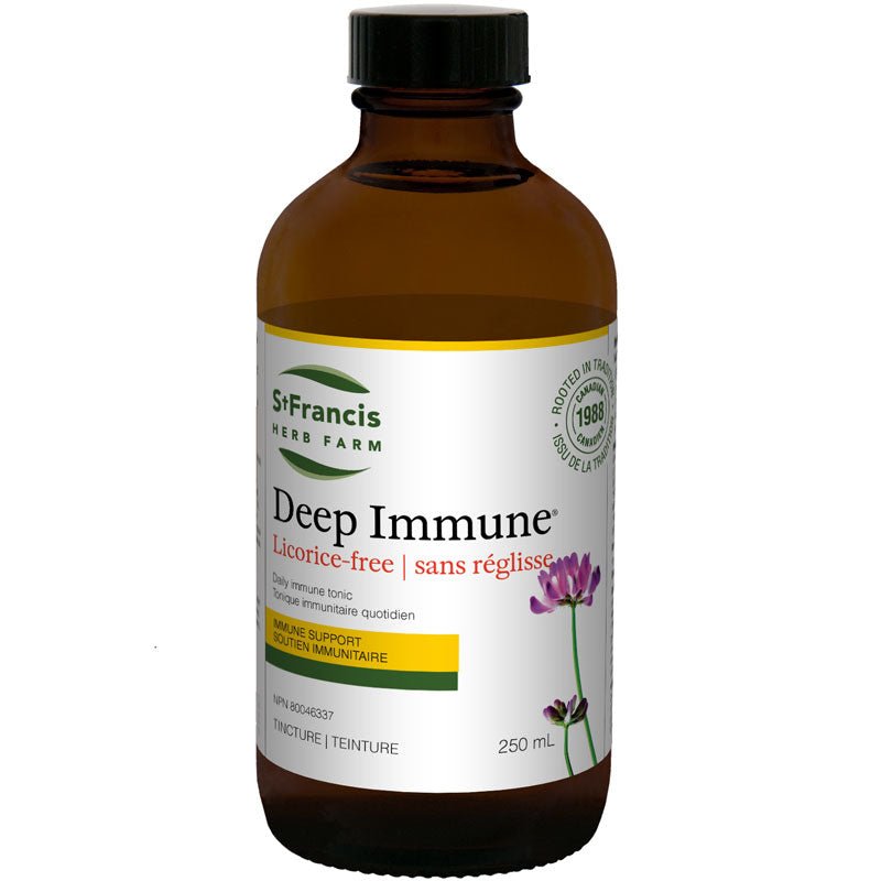 St Francis Herb Farm Deep Immune Licorice - free (50ml)