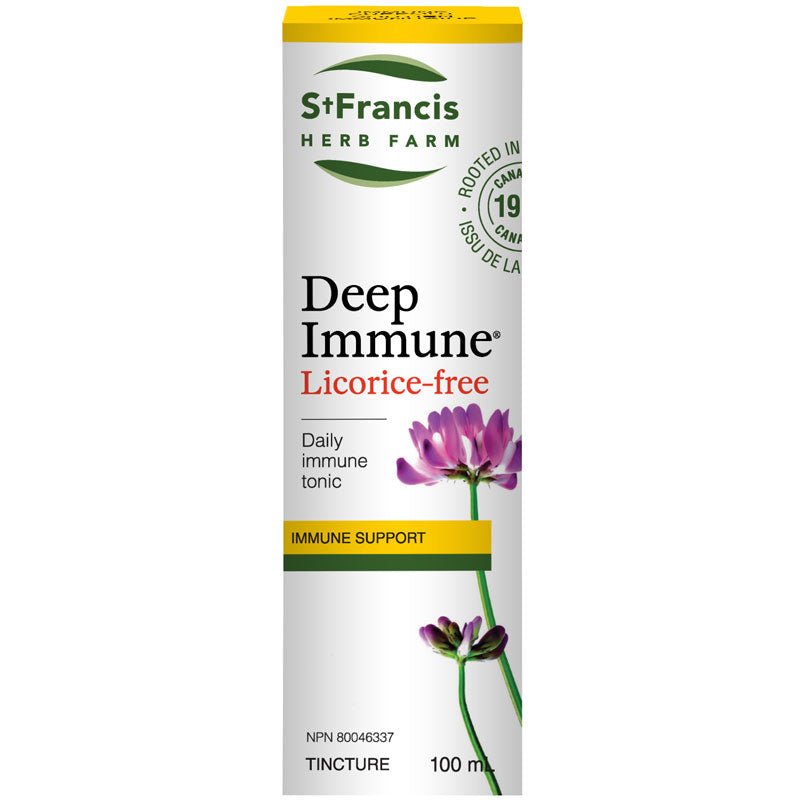 St Francis Herb Farm Deep Immune Licorice - free (50ml)