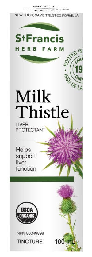 St Francis Herb Farm Milk Thistle tincture (50mL/100mL)