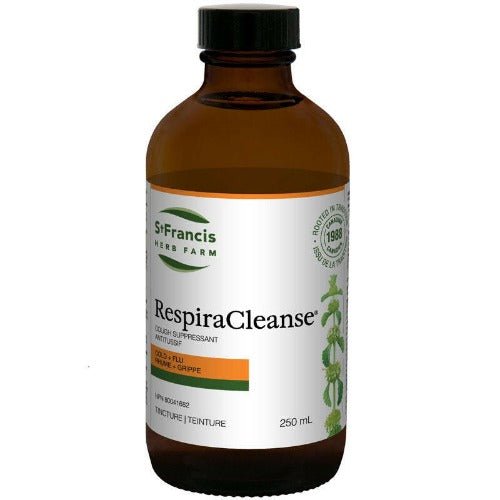 St Francis Herb Farm RespiraCleanse (50mL/100mL/250mL)