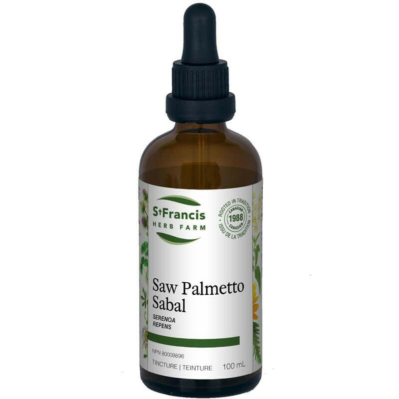 St Francis Herb Farm Saw Palmetto - 50mL/100mL/250mL