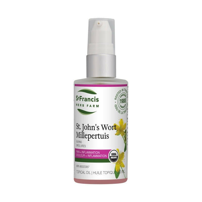 St Francis Herb Farm St. John's Wort Oil - 50mL