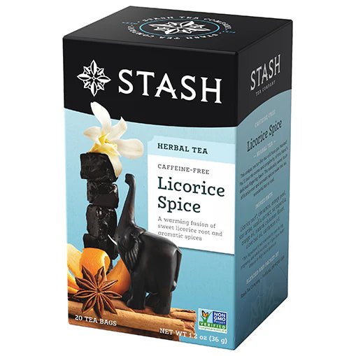 Stash Licorice Spice Herbal Tea (20 tea bags) - Caffeine Free