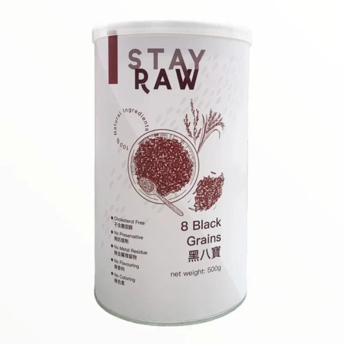 Stay Raw Natural Grain Cereal Powder (8 Black Meals) 500g